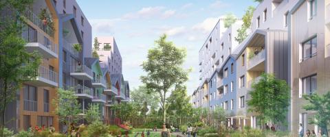 Programme immobilier neuf Vivacity coulée verte - Strasbourg