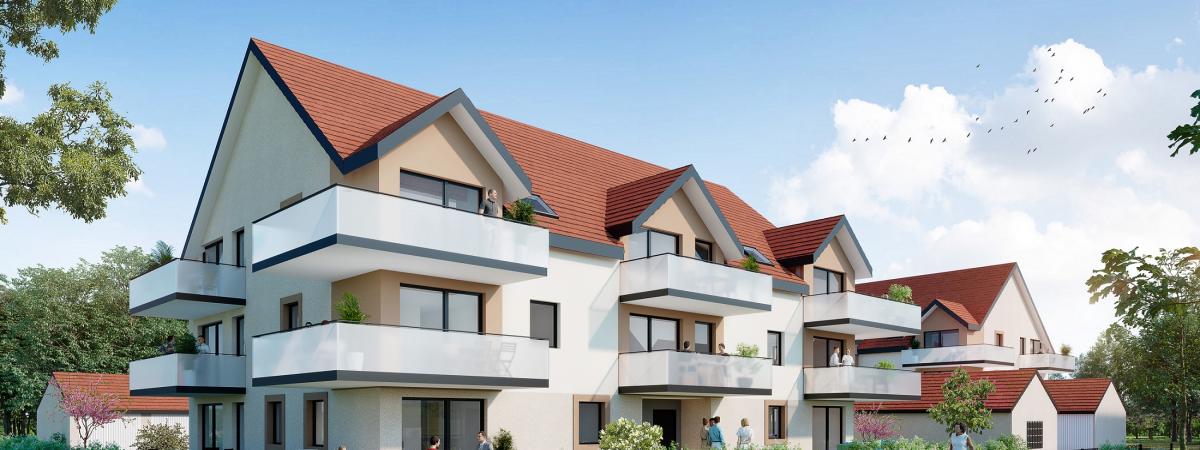 Programme immobilier neuf Krautergersheim - les jardins de lili