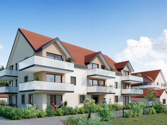 Programme immobilier neuf Krautergersheim - Les jardins de Lili