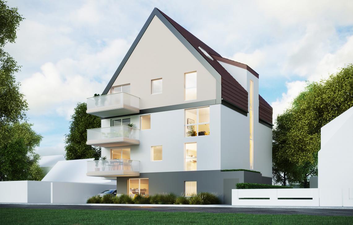 programme immobilier neuf Clef Bleue - Strasbourg Neuhof