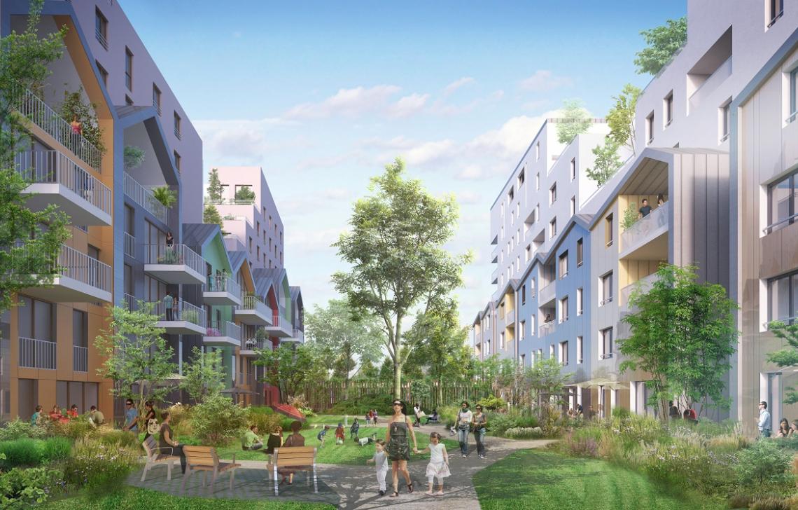Programme immobilier neuf Vivacity coulée verte - Strasbourg