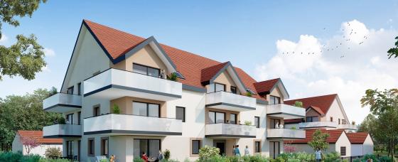 Programme immobilier neuf Krautergersheim - Les jardins de Lili